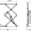 KraftWell KRW3.2U Подъемник ножничный короткий г\п 3200 кг. заглубляемый