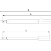Электронный динамометрический ключ с прямоугольной IZO-D