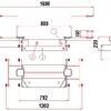 MEGA MA-21 Траверса г\п 2000 кг. с пневмоприводом