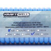 KraftWell KRW-HC050812 Шланг воздушный полиуретановый, спиральный D5х8 мм, 12 м