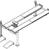 KraftWell KRW12FPLP Подъемник четырехстоечный г/п 12000 кг. платформы гладкие с траверсой