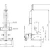 KraftWell KRW4С5.5 Колонны подкатные г/п 4х5 т. электрогидравлические, беспроводные