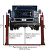 A255M (PEAK 212) Двухстоечный электрогидравлический подъемник 5.5 т. (Красный) : цены, описание, фото и видео, опци
