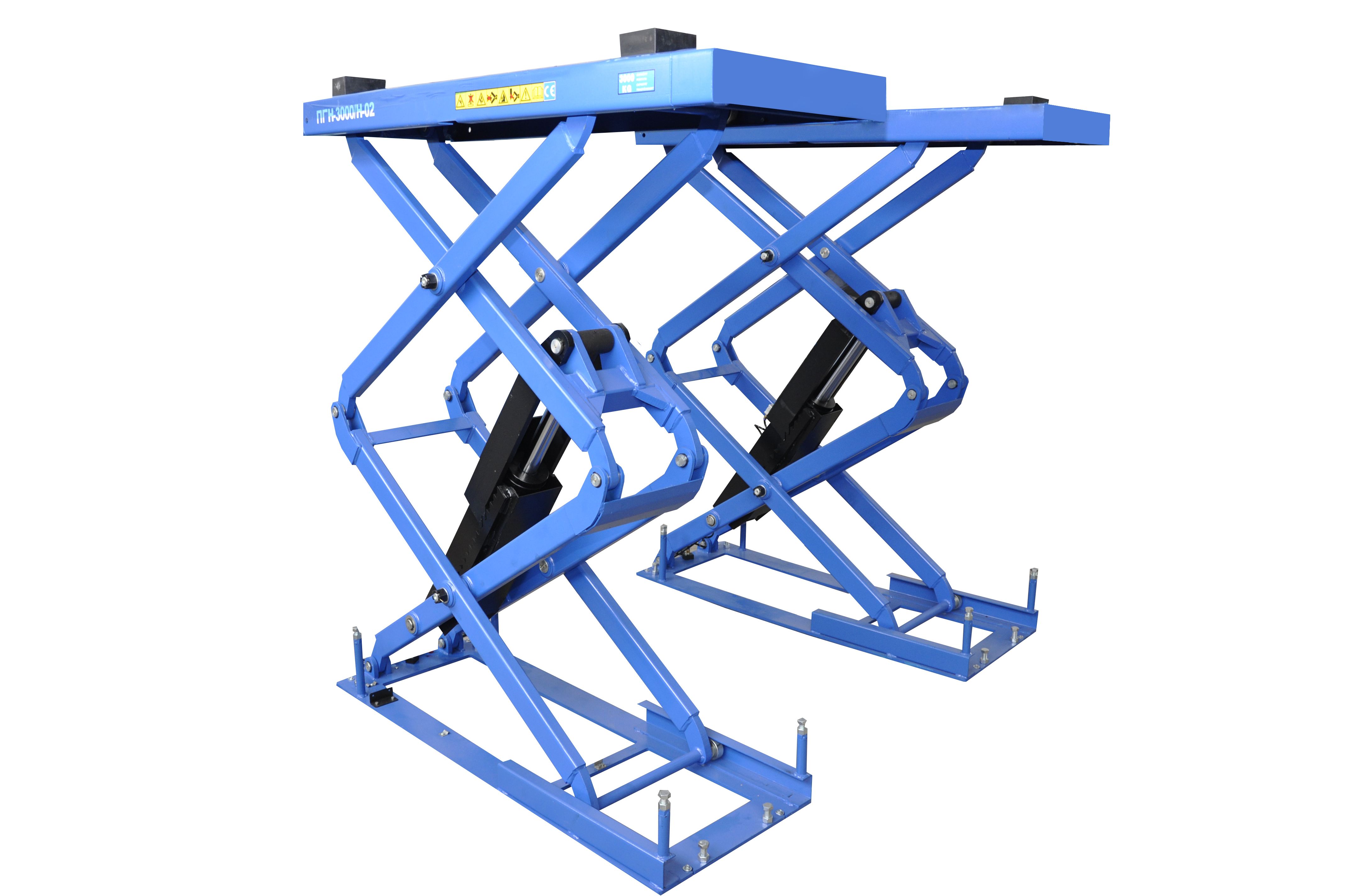 Подъемник ножничного типа автомобильный